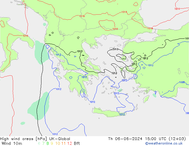 High wind areas UK-Global Čt 06.06.2024 15 UTC