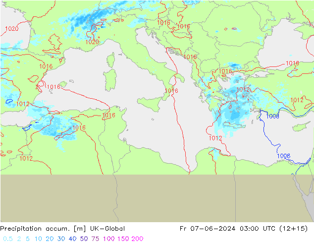 Precipitation accum. UK-Global пт 07.06.2024 03 UTC