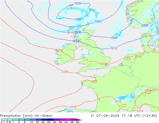 Neerslag UK-Global vr 07.06.2024 18 UTC