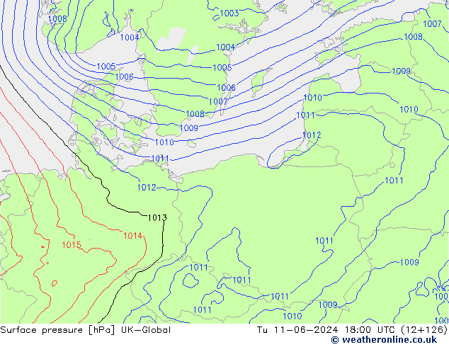 pressão do solo UK-Global Ter 11.06.2024 18 UTC