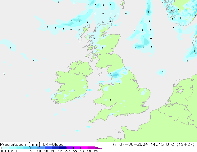 Precipitazione UK-Global ven 07.06.2024 15 UTC