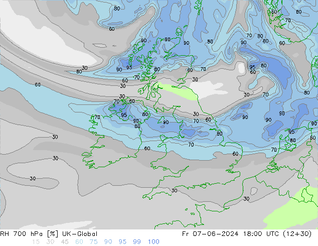 RV 700 hPa UK-Global vr 07.06.2024 18 UTC