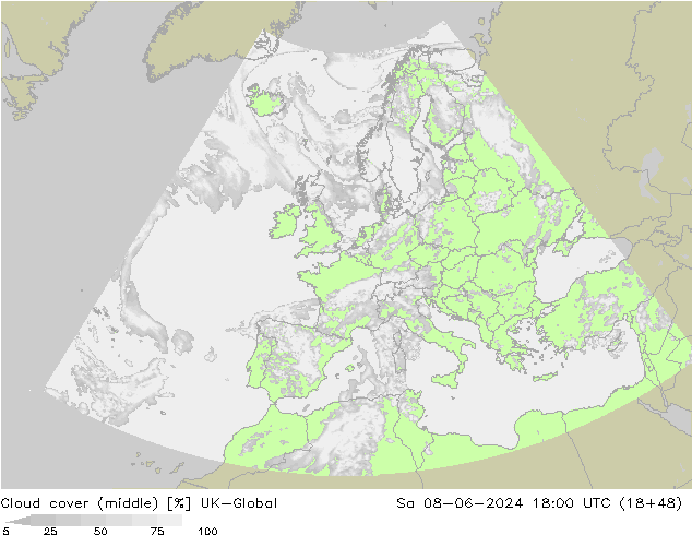 Wolken (mittel) UK-Global Sa 08.06.2024 18 UTC