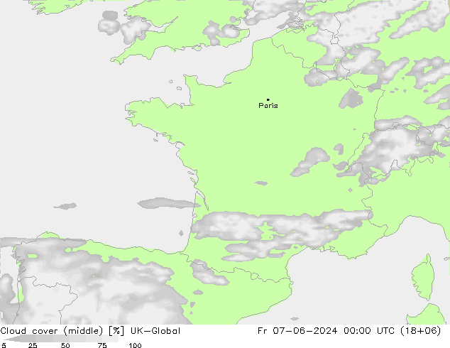 Nubes medias UK-Global vie 07.06.2024 00 UTC