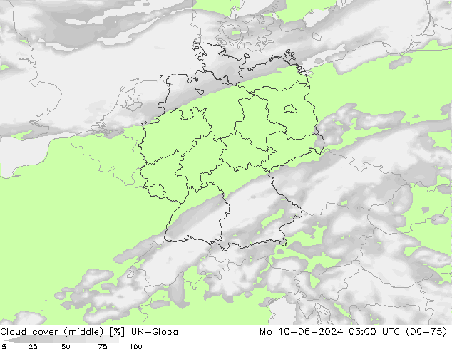 Cloud cover (middle) UK-Global Mo 10.06.2024 03 UTC