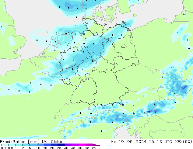 Niederschlag UK-Global Mo 10.06.2024 18 UTC