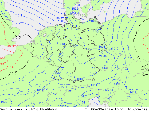 ciśnienie UK-Global so. 08.06.2024 15 UTC