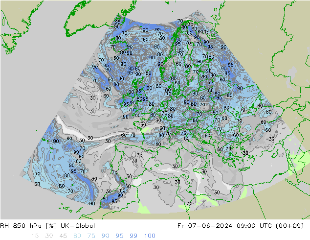 RV 850 hPa UK-Global vr 07.06.2024 09 UTC