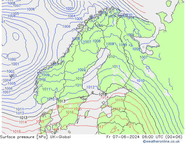 Bodendruck UK-Global Fr 07.06.2024 06 UTC