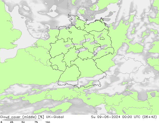 Nubi medie UK-Global dom 09.06.2024 00 UTC