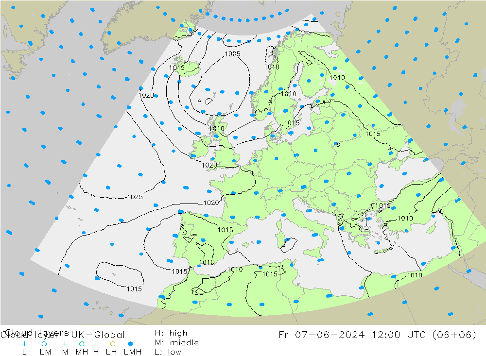 Wolkenlagen UK-Global vr 07.06.2024 12 UTC