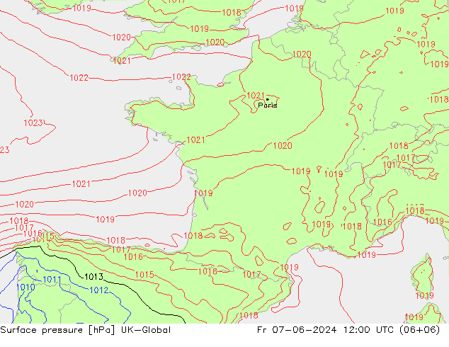 Bodendruck UK-Global Fr 07.06.2024 12 UTC