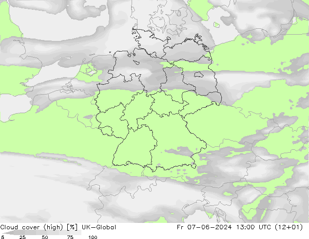 облака (средний) UK-Global пт 07.06.2024 13 UTC