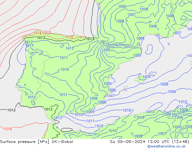 ciśnienie UK-Global nie. 09.06.2024 12 UTC