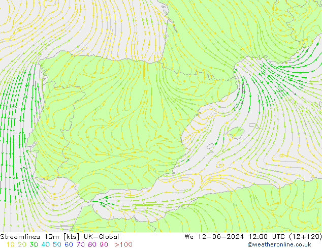 Linha de corrente 10m UK-Global Qua 12.06.2024 12 UTC