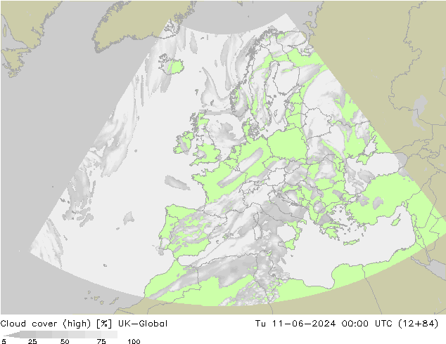 zachmurzenie (wysokie) UK-Global wto. 11.06.2024 00 UTC