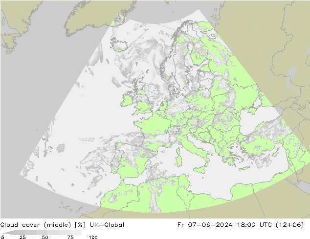 oblačnosti uprostřed UK-Global Pá 07.06.2024 18 UTC