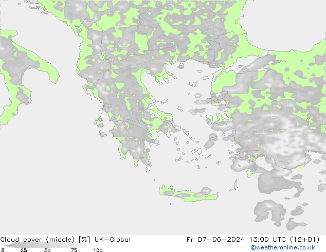 Nubes medias UK-Global vie 07.06.2024 13 UTC