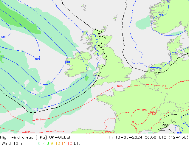 Windvelden UK-Global do 13.06.2024 06 UTC