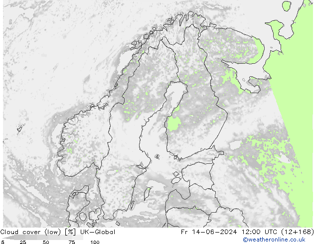 Nubi basse UK-Global ven 14.06.2024 12 UTC