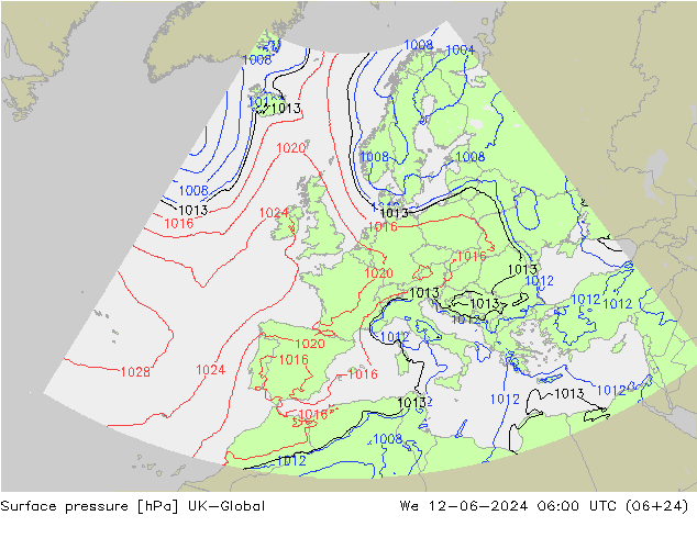 ciśnienie UK-Global śro. 12.06.2024 06 UTC