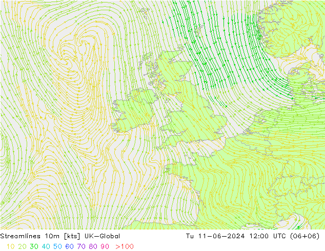Linea di flusso 10m UK-Global mar 11.06.2024 12 UTC