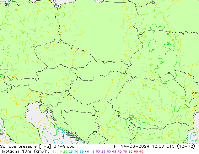 Isotaca (kph) UK-Global vie 14.06.2024 12 UTC