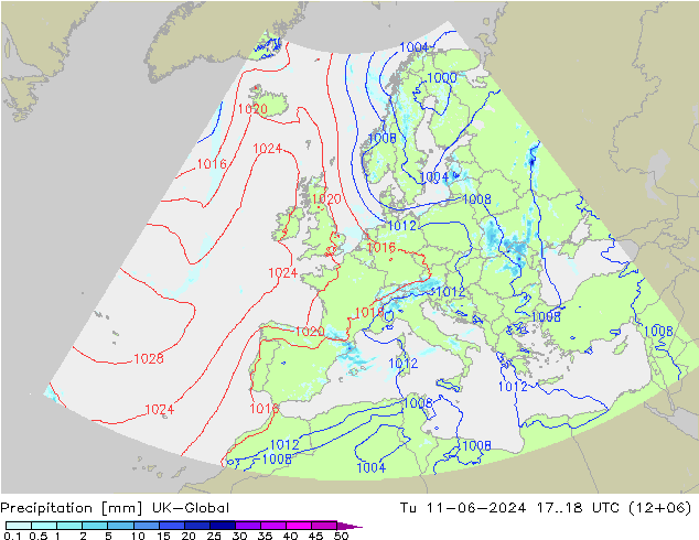 precipitação UK-Global Ter 11.06.2024 18 UTC