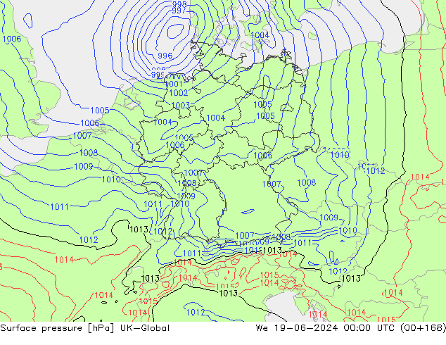 ciśnienie UK-Global śro. 19.06.2024 00 UTC