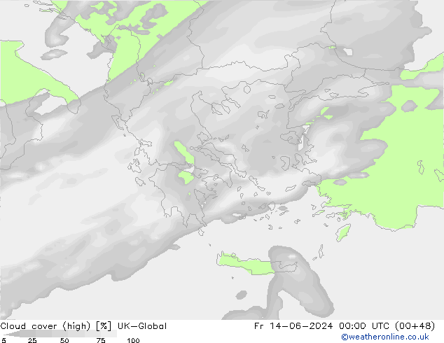 Nubes altas UK-Global vie 14.06.2024 00 UTC