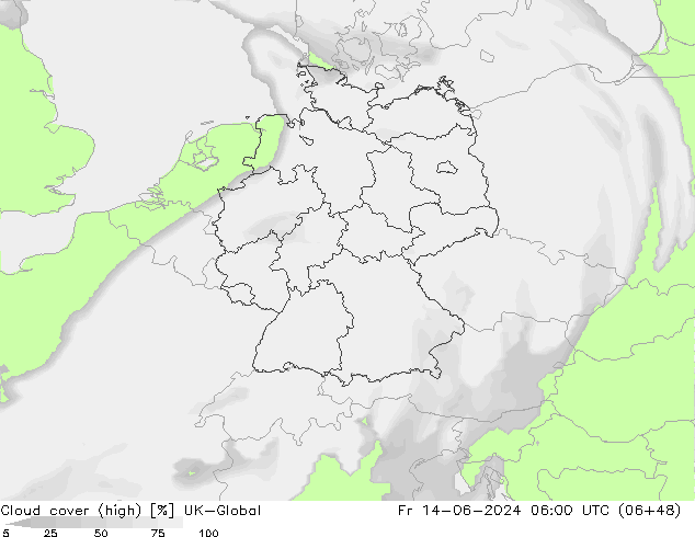 Nubes altas UK-Global vie 14.06.2024 06 UTC