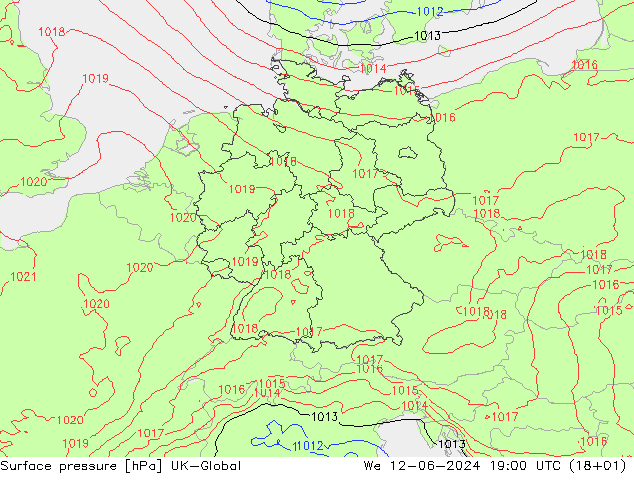 Bodendruck UK-Global Mi 12.06.2024 19 UTC
