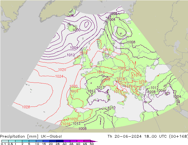 precipitação UK-Global Qui 20.06.2024 00 UTC