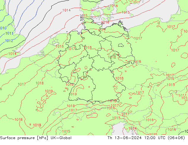 Bodendruck UK-Global Do 13.06.2024 12 UTC