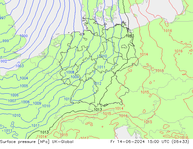 Yer basıncı UK-Global Cu 14.06.2024 15 UTC