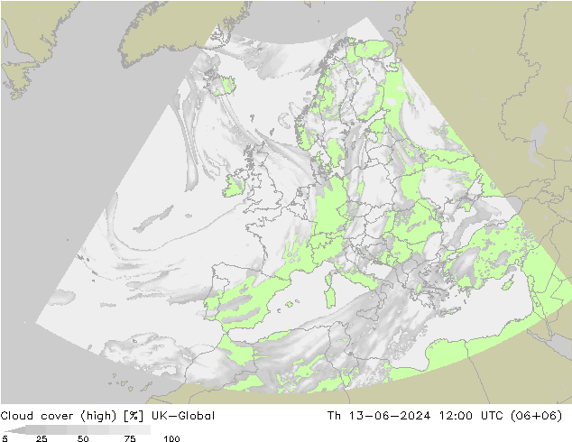 Bulutlar (yüksek) UK-Global Per 13.06.2024 12 UTC