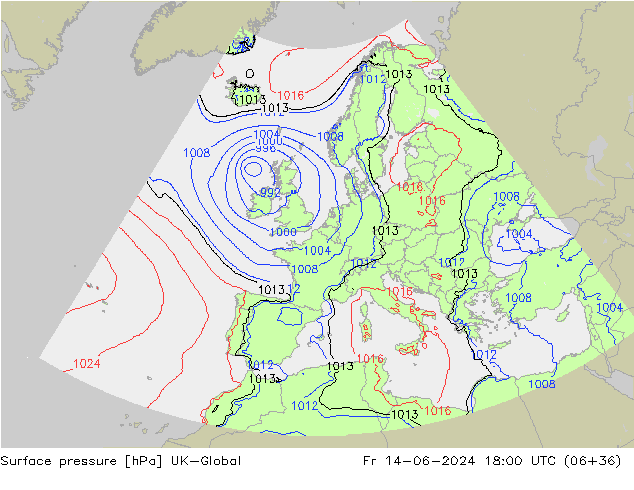 Yer basıncı UK-Global Cu 14.06.2024 18 UTC