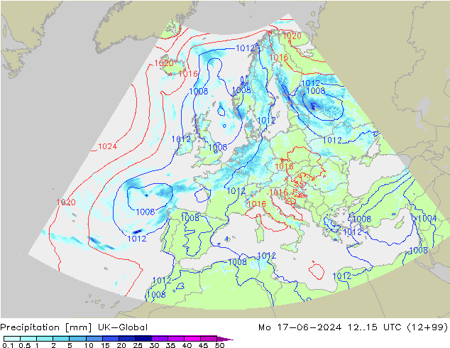 Neerslag UK-Global ma 17.06.2024 15 UTC