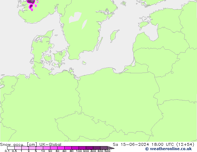 Snow accu. UK-Global so. 15.06.2024 18 UTC