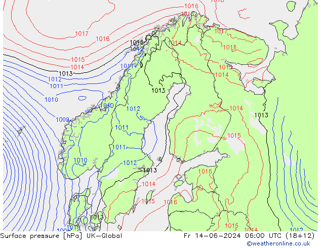 Bodendruck UK-Global Fr 14.06.2024 06 UTC