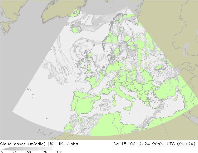 Wolken (mittel) UK-Global Sa 15.06.2024 00 UTC