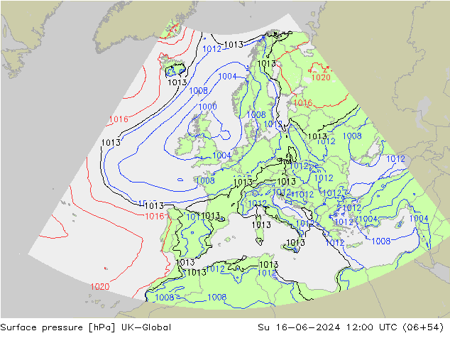 Bodendruck UK-Global So 16.06.2024 12 UTC