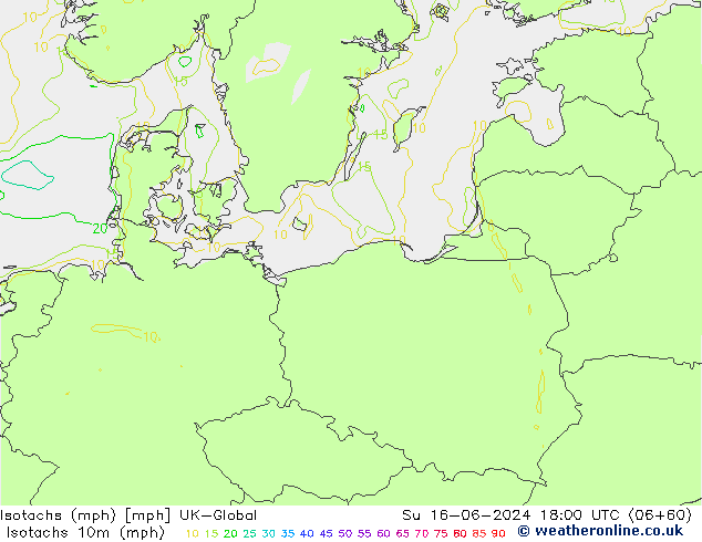 Isotaca (mph) UK-Global dom 16.06.2024 18 UTC