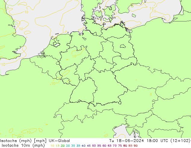 Isotaca (mph) UK-Global mar 18.06.2024 18 UTC