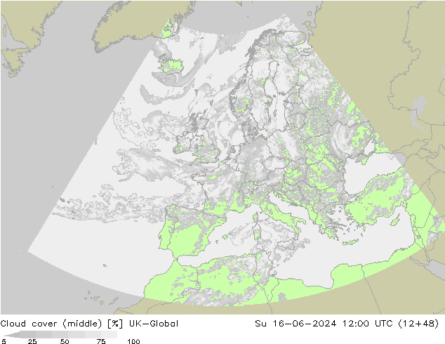 Wolken (mittel) UK-Global So 16.06.2024 12 UTC