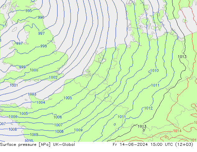 Bodendruck UK-Global Fr 14.06.2024 15 UTC