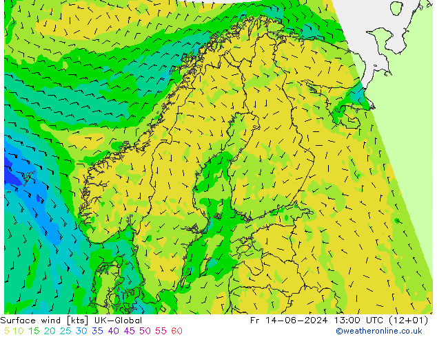 Bodenwind UK-Global Fr 14.06.2024 13 UTC