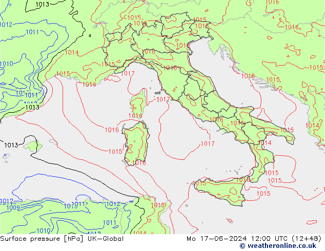 ciśnienie UK-Global pon. 17.06.2024 12 UTC