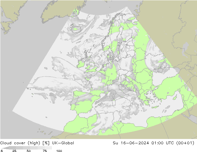 zachmurzenie (wysokie) UK-Global nie. 16.06.2024 01 UTC