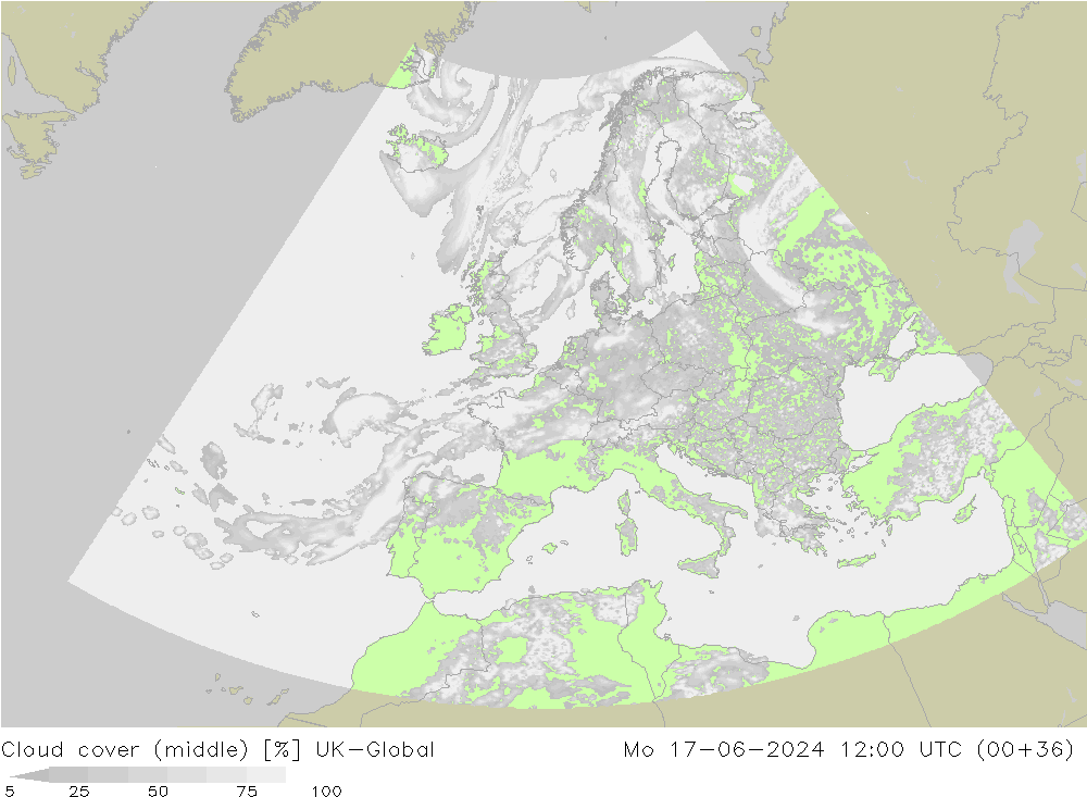 Wolken (mittel) UK-Global Mo 17.06.2024 12 UTC